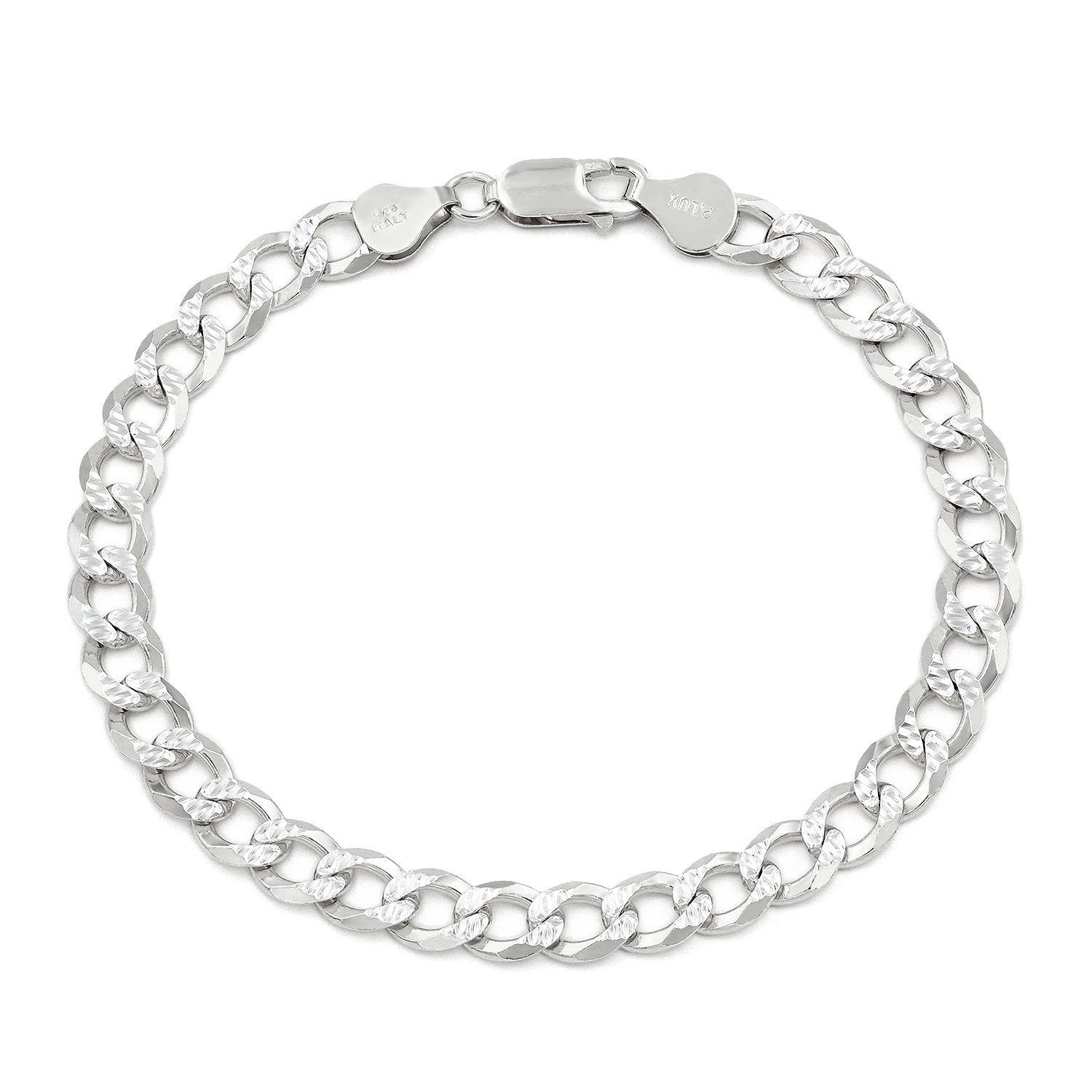 Amager | Rainbow Stainless Steel Curb & Cable Chain Smiley Bracelet