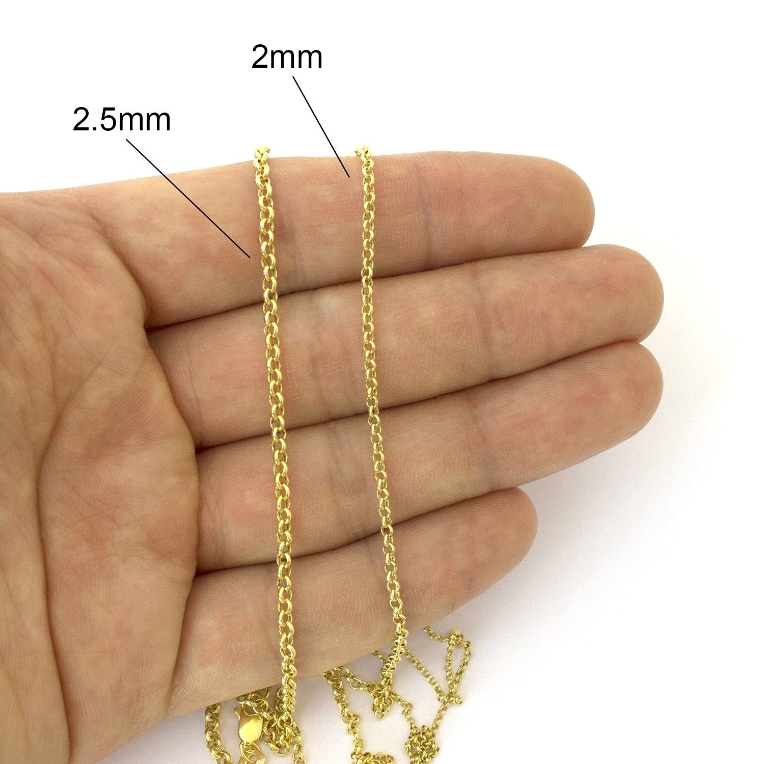 Buy 3.3 Feet 3.5mm Gold Rolo Chain, 24K Gold Plated Rolo Chain, Chain,  Matte Gold Chain, Rolo Chain, Gold Chain, Necklace Chain, Jewelry Chain  Online in India - Etsy
